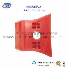 Railroad insulator for Nabla clamp