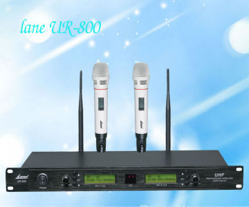 Lane the latest automatic technology UR-800 UHF Frequency Modulation PLL Wireless Microphone