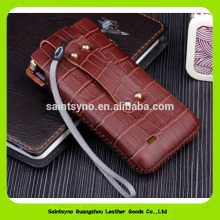 16169 Simple design fancy leather mobile phone case