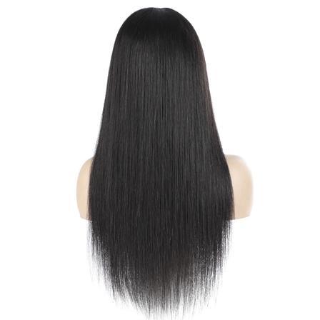 Loose Wave 360 Lace Frontal Wig Natural Black Human Hair Pre Plucked Glueless Wigs For Women 14-30 Inch