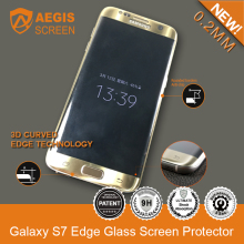 0.2MM 2.5D for Samsung S7 cellphone use tempered glass screen protector