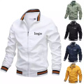 Customized Men's Bomber Jackets in Different Colors