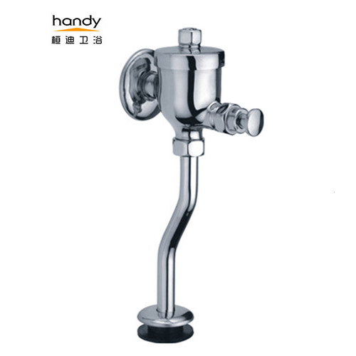 Hand Press Urinal Flush Valve For Men's Room