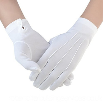 White Cotton Uniform Glove Parade Glove