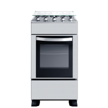 s/s 20" four burners gas oven