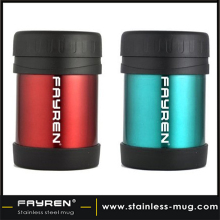 17OZ stainless steel vacuum flask lunch box