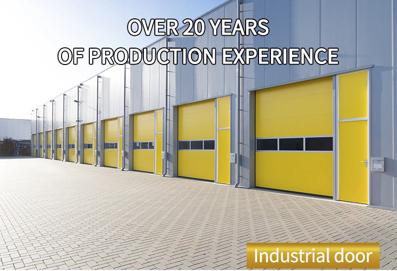 industrial lifting door