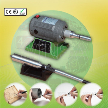 1/3HP 250W 24000rpm Professional PCB,Bench Type Flexible Shaft Grinder with Robust Lifespan(3 Times Longer Than Others in the World)