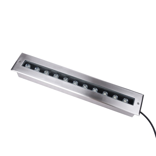 Rectangular swimming pool underwater light