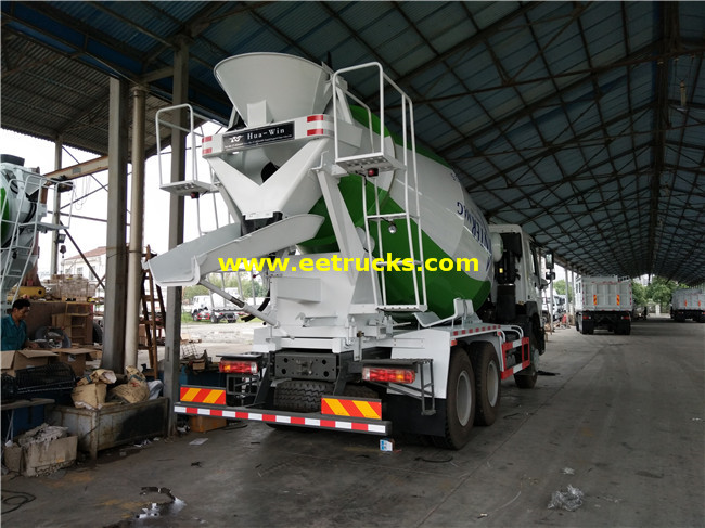 6x4 12cbm Cement Mixer Trucks