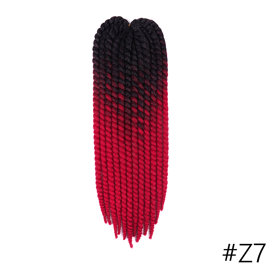 MYZYR Hot Selling  Twist Crochet Braids Synthetic Hair Extension Jumbo Braids 12Roots  Fashion Twist Braids