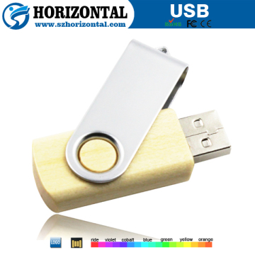 Best selling items wooden usb stick with custom logo