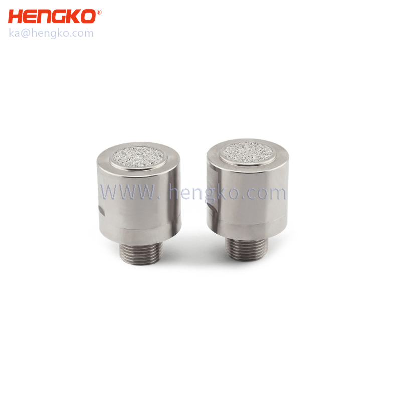 Sintered 316L SS probe porous protective housing CO2 carbon dioxide gas sensor