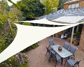 vela de sombra de jardim garden PE shade sail