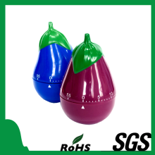Cheap Simple 60 Seconds Eggplant Shape Kitchen Timer