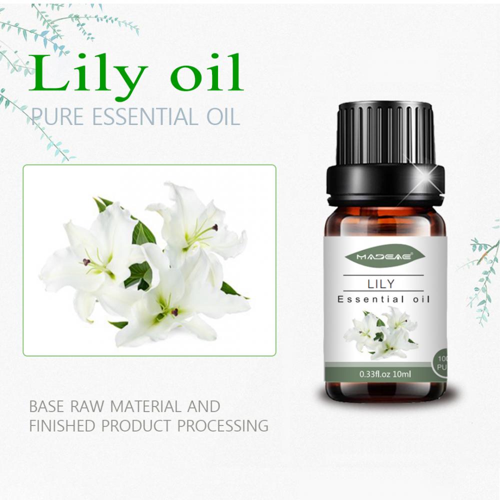 Grosir 100%minyak esensial lily murni untuk aroma diffuser