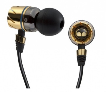 Wholesale Turbin earphones in  gold black 