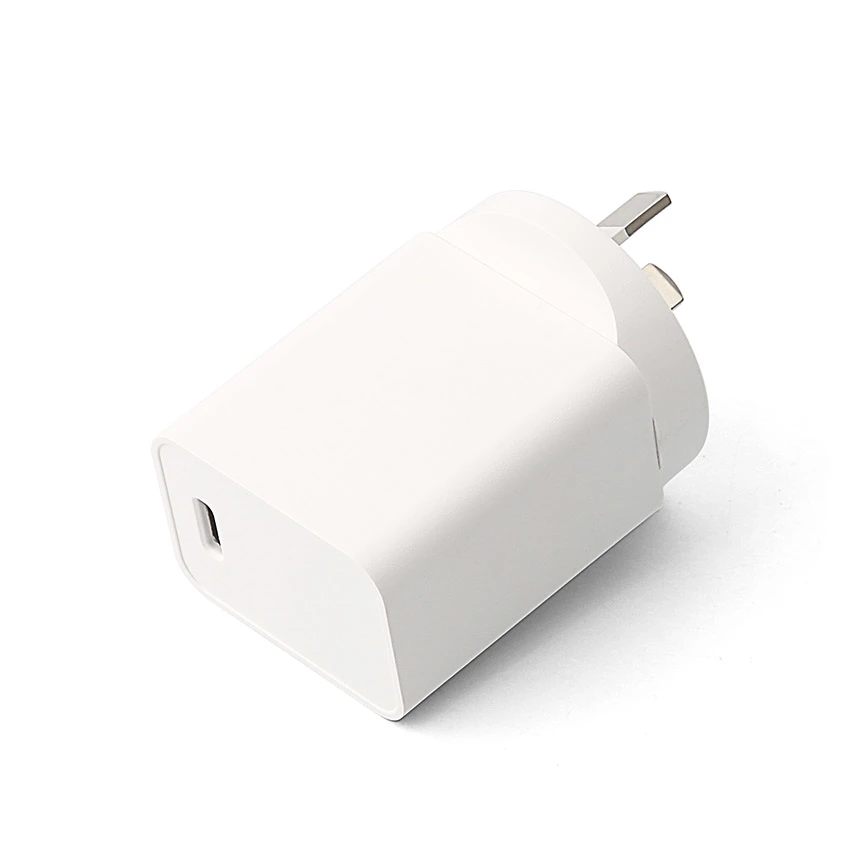 Hot 18W Au Plug Pd Type C USB C Mobile Phone Wall Charger for iPhone 12 SAA C-Tick Certification