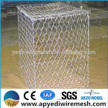 factory high quality Slope gabion soil mattress /gabion box6x6x6 boxes