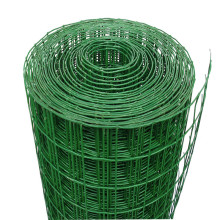 PVC welded mesh fence green