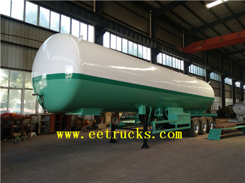 3 Axle LPG Propylene Tankunan Talls Trailer