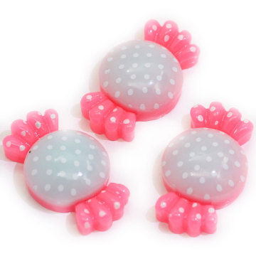 Fashion Sweet Candy Shaped Resin Cabochon Flat Back Beads DIY Toy Decor Beads Slime Craftwork Beads Spacer