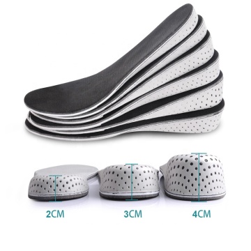 Olian Anti-Slip Hard Wearing Breathable Memory Foam Insoles for Height Increase and Arch Support