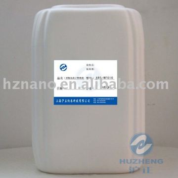 Health care nano anionic liquid textile additive