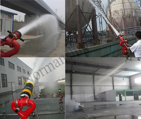 Fire fighting manual control mobile foam monitor