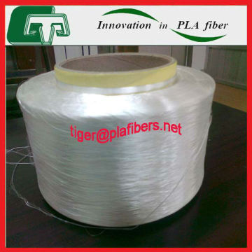 Poly lactic acid filament for webbing