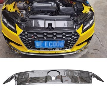 Dry Carbon Fiber Engine Cover Hood Decoration Cooling Plate for Audi TT/TTS/TTRS MK3 (2015-2021)
