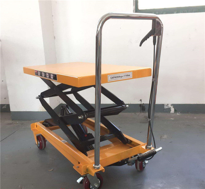 manual hydraulic platform trolley