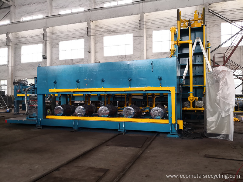 Heavy-duty Guillotine Squeeze Shear for Steel Plate