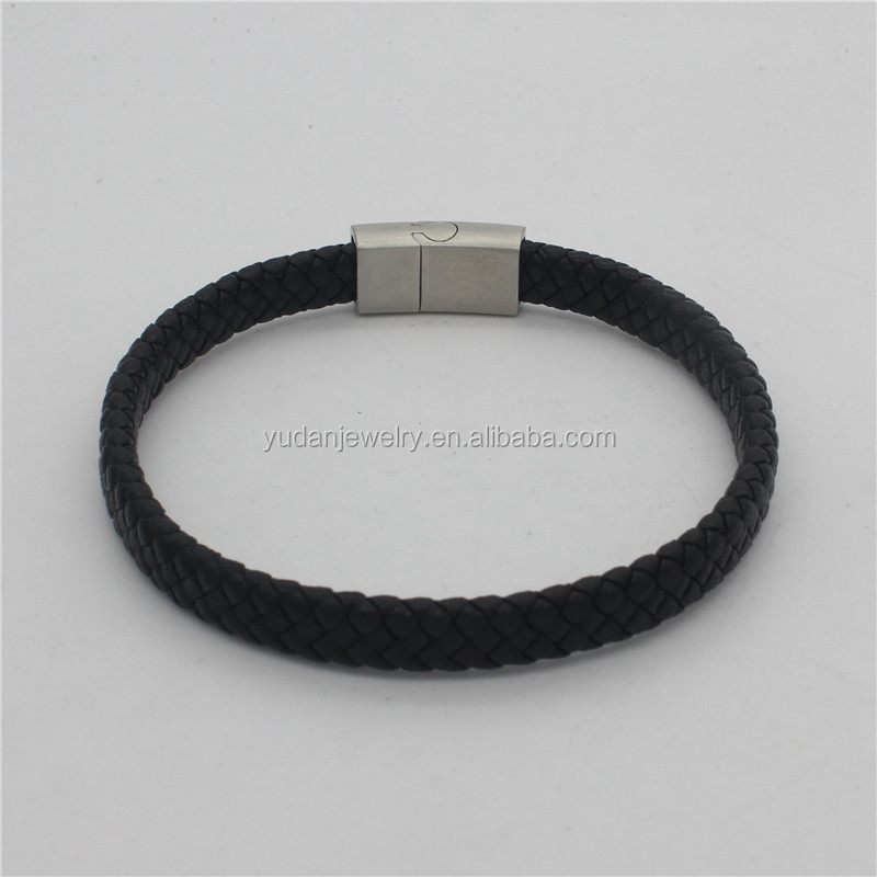 China Manufacturer wholesale buckle leather bracelet