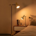 LEDER Golden Side Table Lamp