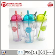 plastic straw space cup