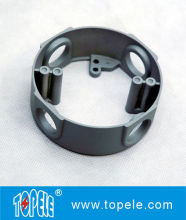 1-1/2” Deep 4” Aluminum Round Weatherproof Electrical Boxes / Extension Rings For Indoor, Outdoor