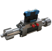 Waterjet cutting machine high pressure intensifier booster