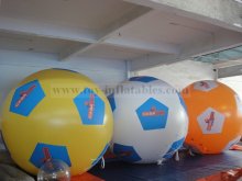 New arriving commercial led lighting inflatable globe balloons