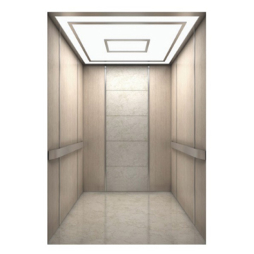 Small machine room passenger elevator