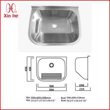 Stainless Steel Wallmount Sink