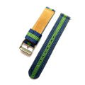 Two Tone Color Nylon Strap For Casual Watch