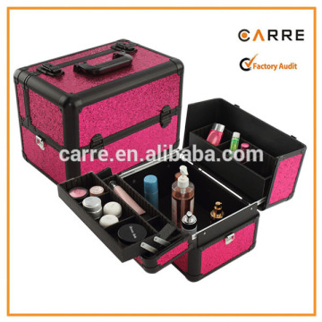 Professional Empty Aluminum Train Makeup case