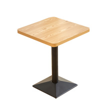 Modern Hot Sale Good Quality Wooden Square Cafe Dining Table - Portable Restaurant Furniture