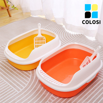 Deodorizing cat litter box