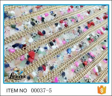 Iron On Crystal Beaded Rhinestone Sheet