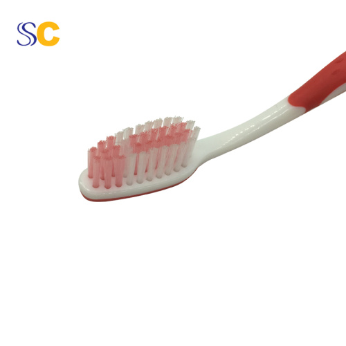 Brosse à dents pour adulte, poils souples