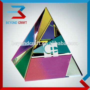 india style crystal egypt pyramid for tourism souvenirs