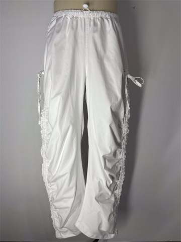 Men's Side Pleated Drawstring Pants