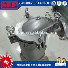 High Volume Bag Cartridge Stainless Steel Top Entry Filter Housing